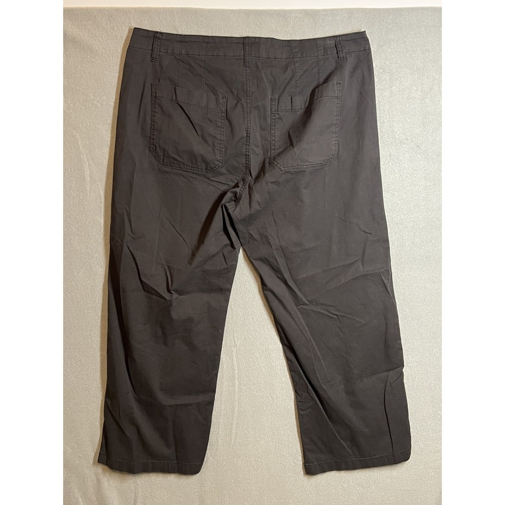 Social Standard by Sanctuary Women's Black Cropped Utility Pants Size 16 Regular - Picture 6 of 6